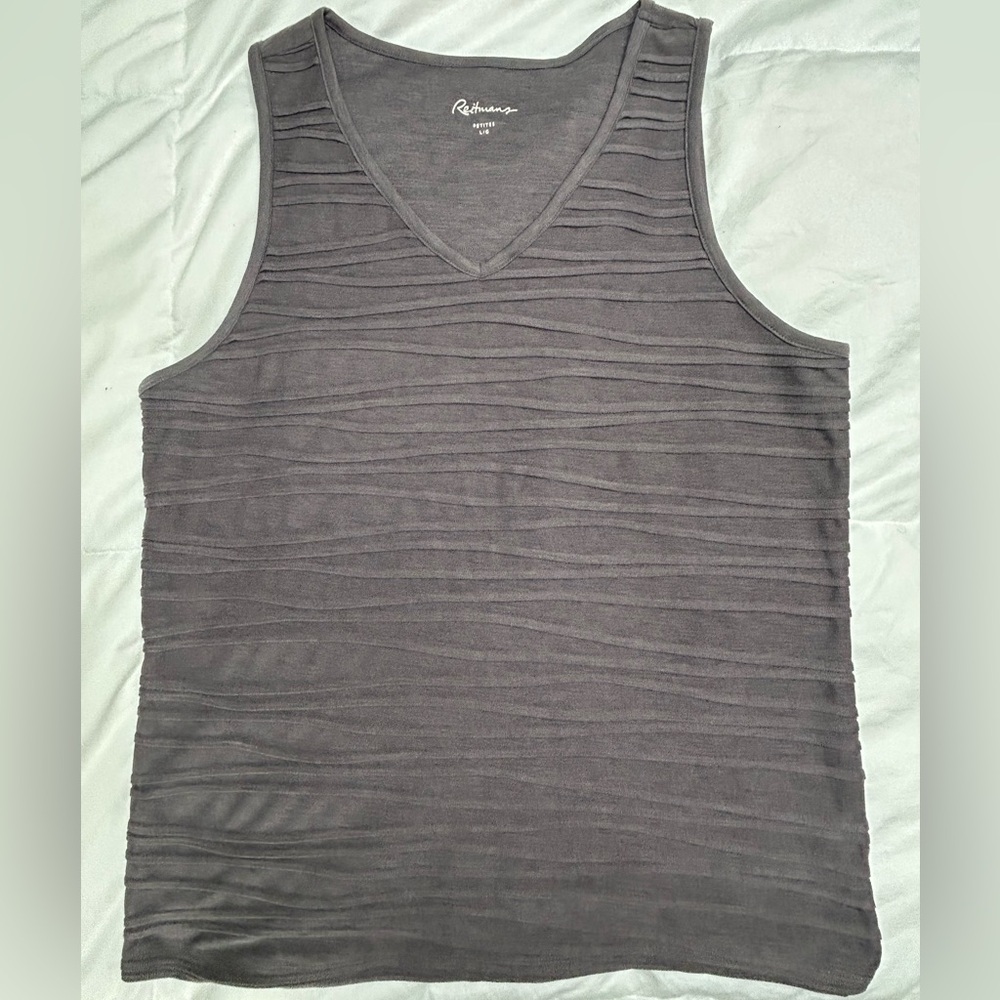 Reitmans Charcoal Tank Top